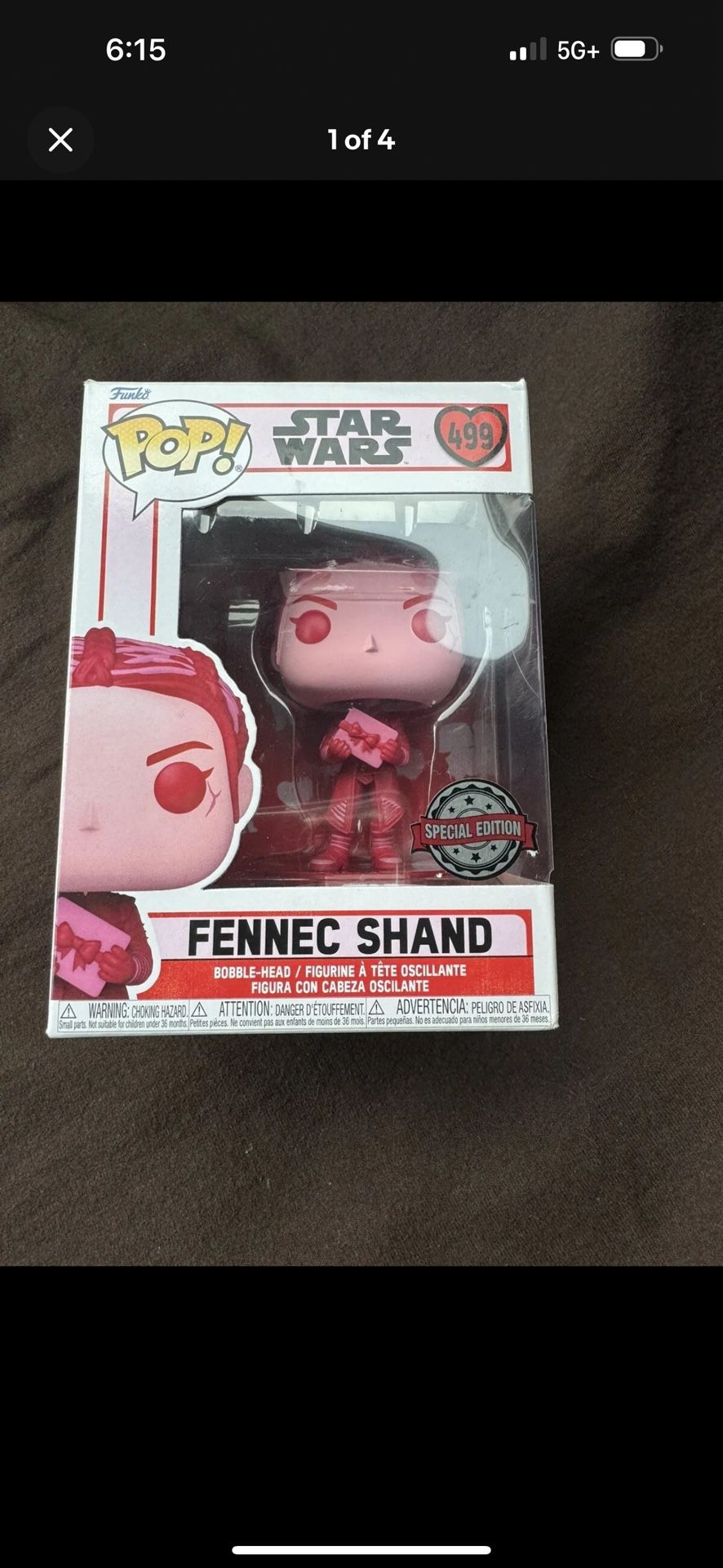 Funko Pop! Vinyl: Star Wars - Fennec Shand #499 (Special Edition)