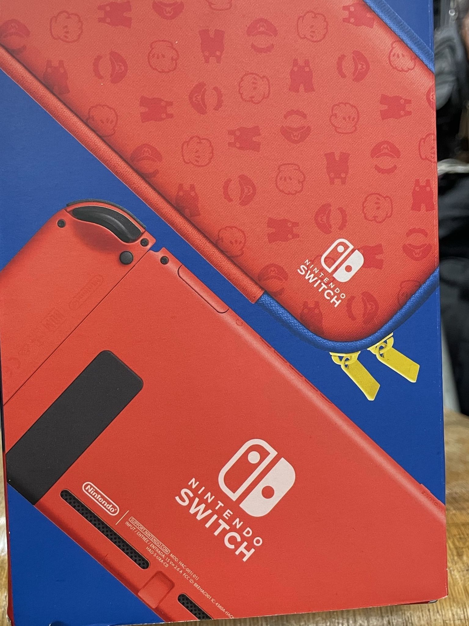 Nintendo Switch Mario Red And Blue Edition