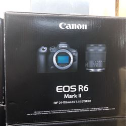 Canon EOS R6 Mark II Mirrorless Camera with 24-105mm f/4-7.1 Lens