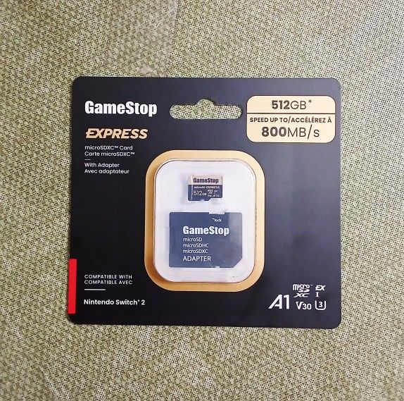 GameStop Express 512GB microSDXC Card *NEW*