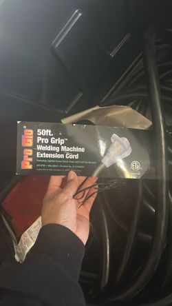 50ft Pro Grip Welding Machine Extension Cord