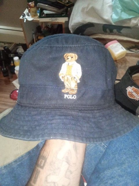 Polo Bear Chino Bucket Hat