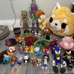 Toys action lot