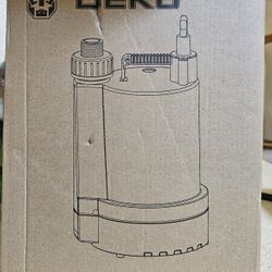 Submersible Water Pump