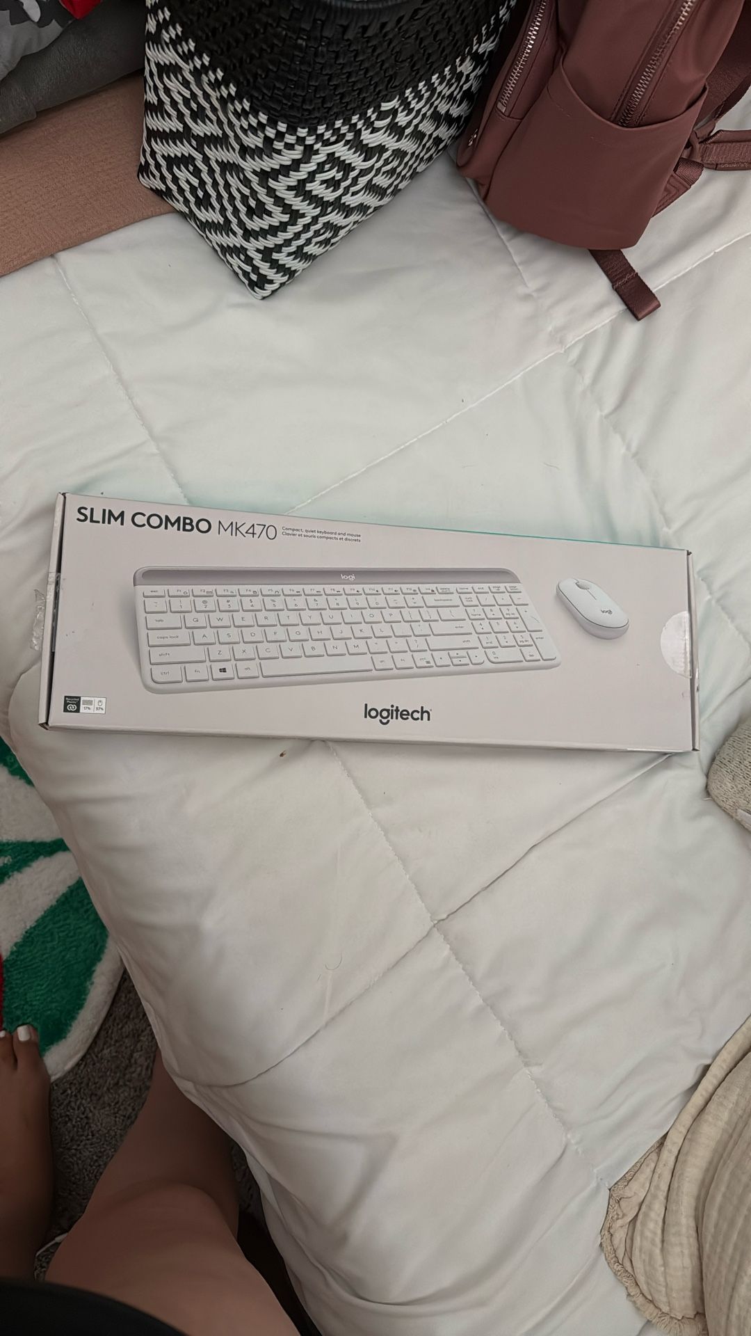 Logitech Slim Combo Keyboard & Mouse!