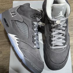 Jordan 5 wolf grey