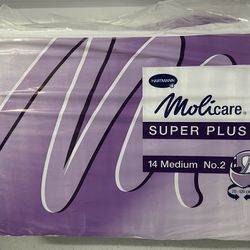 Molicare Super Plus 14 Adult Medium Diapers Briefs Incontinence 70cm - 120cm (approximately 27” - 47”)