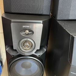  Sony MHC-MG510AV Loud Hi-Fi Component System Powerful  5 Speakers And A Subwoofer 
