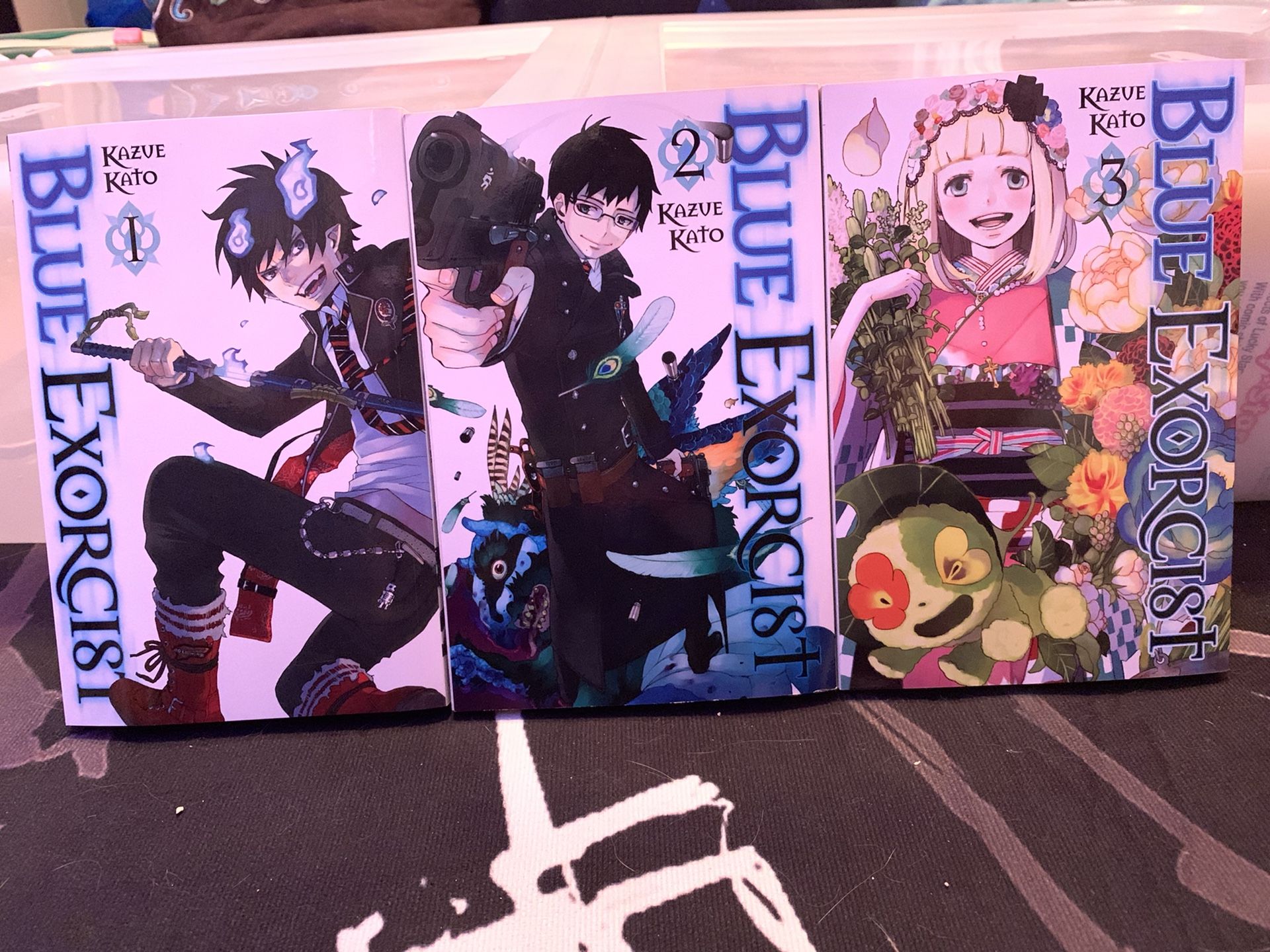 Blue Exorcist Manga Volumes 1-3