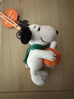 Snoopy Keychain Starbucks