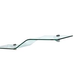 Glass Shelves with Brackets (3) 