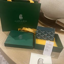 Goyard Saint Sulpice Cardholder Green