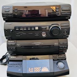 Vintage Sony LBT-D590 Model HCD-D590 Stereo System 