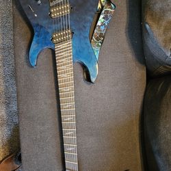 Schecter Reaper-7 Elite Multi-scale 7-string Electric Guitar - Deep Ocean Blue
