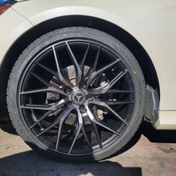 19"new Staggerd MERCEDES Benz E350 Wheels & New Tires