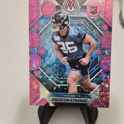 Brenton Strange #286 Panini 2023 Mosaic Football 02/20