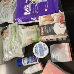 Postpartum Essentials And Diapers