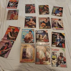Guitar Player Magazine Collection From The 80s 