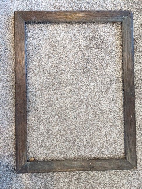 Antique oak picture frame (George Brodhead Fine Arts)