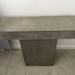Cb2 Fuze Grey Console Table