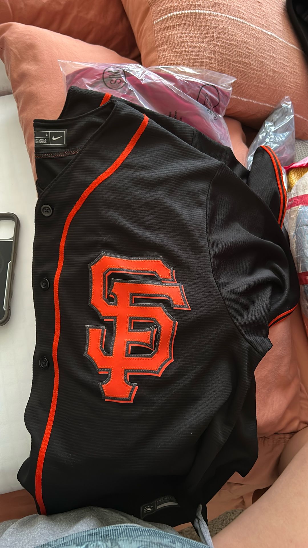 SF Giants Nike Baseball Jersey