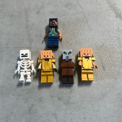 Lego Minecraft Minifigures