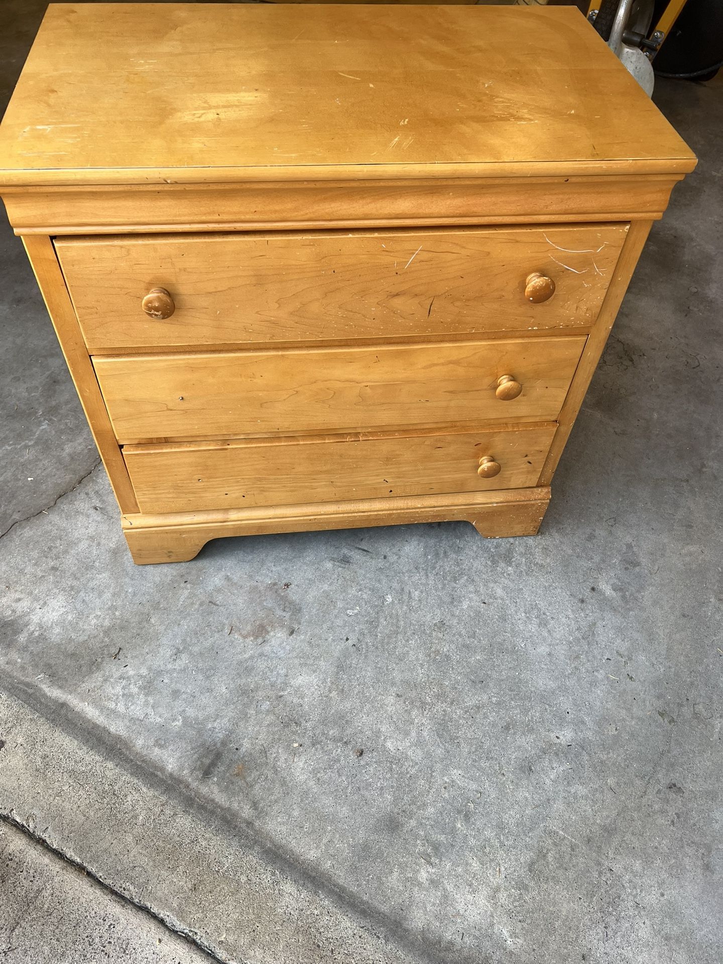 Sold Wood Dresser