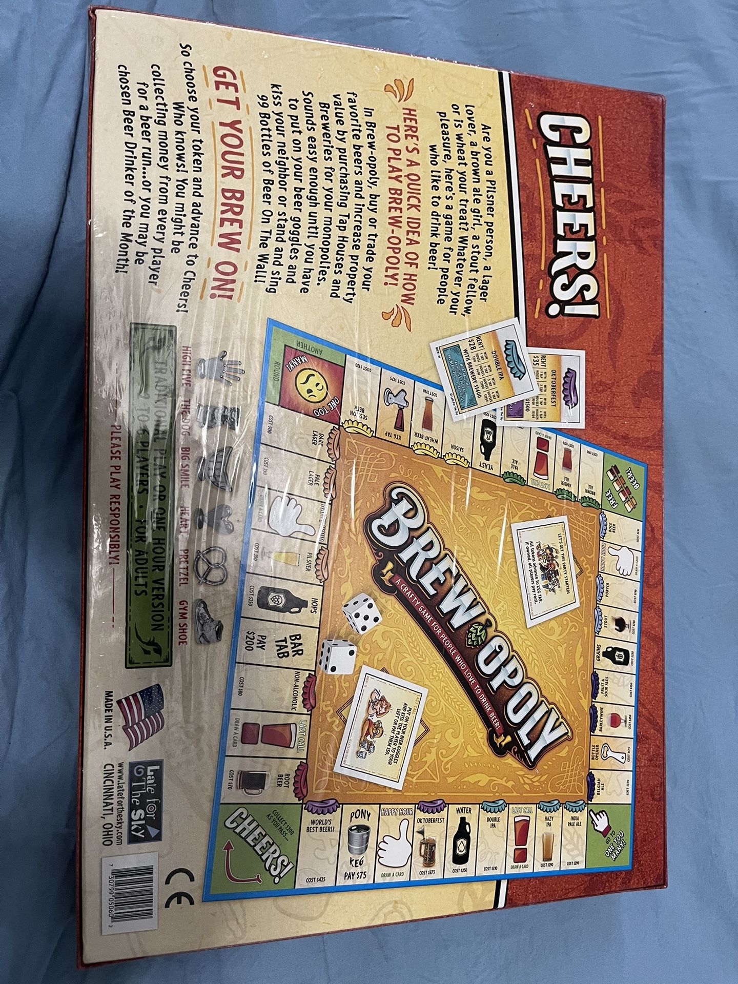 Unopened Plastic Sealed Monopoly Board Game