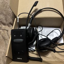 Premium Kit Headset EPOS Sennheiser (QD) + Jabra Amplifier Base - Call Center