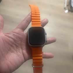 Apple Watch Ultra 2 Orange Band 