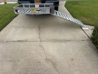 Maxx Haul Aluminum Cargo Carrier with Ramp