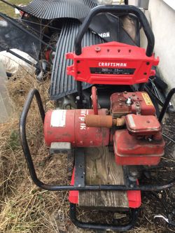 Gasoline Electric Generator 