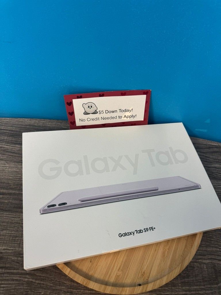 New-Samsung Galaxy Tab S9 FE +-laptop - Pay $1 To Take It Home Today and pay the rest later.