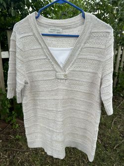 Christopher And Banks Sweater Size Large