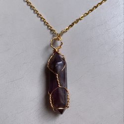 Smokey Crystal Necklace✨