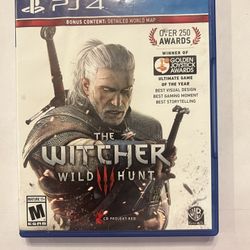 The Witcher 3 Wild Hunt Ps4