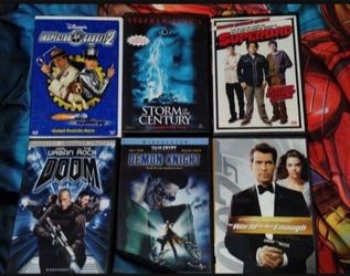 Movies; dvds, $10 for all