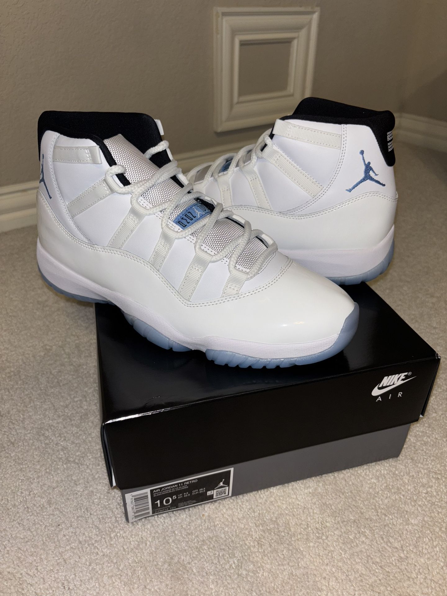 Brand New Jordan 11 “Legend Blue”. Size 10.5