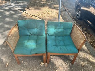 MCM Vintage Teak Loveseat Danish Midcentury Modern