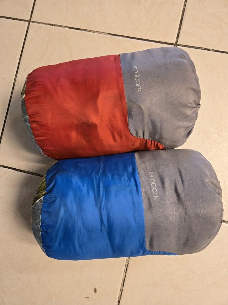 2 Youth Sleeping Bags
