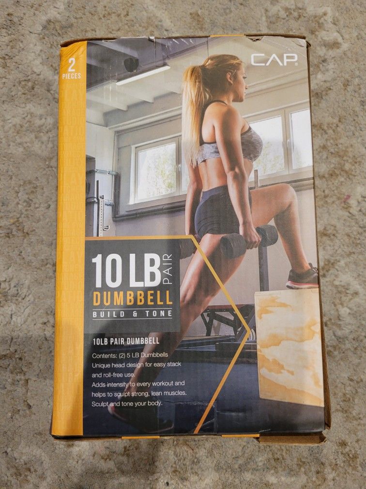 CAP 10 LB. Dumbbell Pair