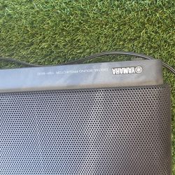 VIntage The product shown is a Yamaha YSP-800 Digital Sound Projector, a soundbar designed to deliver surround sound.  **And free Subwoofer ** $40