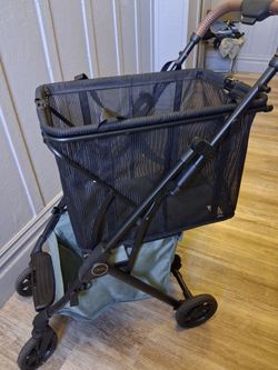 Strolee stability shopper cart v2. Foldable shopping cart.