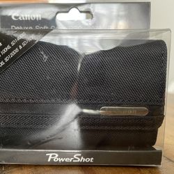 New & Sealed Canon Deluxe Soft Case PSC-2070 (Black) Authentic.for Powershot Cameras