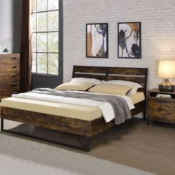 EASTERN KING BED FRAME MATTRESS SOLD SEPARATELY NEW IN BOX ☎️ 1714586,2564