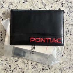 1999 Pontiac Firebird Trans Am Firehawk OEM Owners Manual, Storage Case & Lock Key   