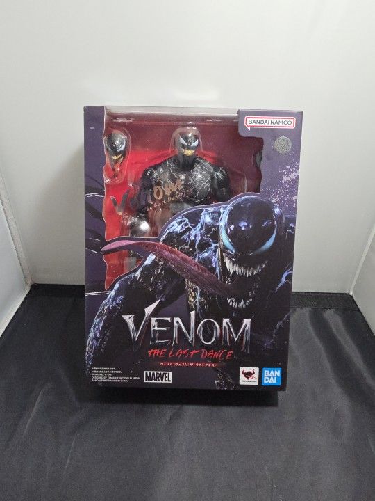 Bandai S.H.Figuarts SHF Action Figure Venom (Venom: The Last Dance) NIB (D3)