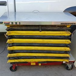 mesa hidráulica electrica recargable 300 lb max 