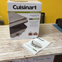 Cuisinart Belgian Waffle Maker With Pancake Plate 
