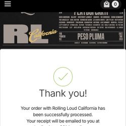 Rolling Loud VIP Ticket